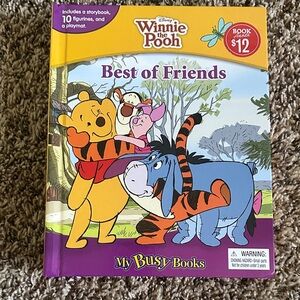 Disney Winnie the Pooh Best Friends Playset - Purple, Yellow, Orange